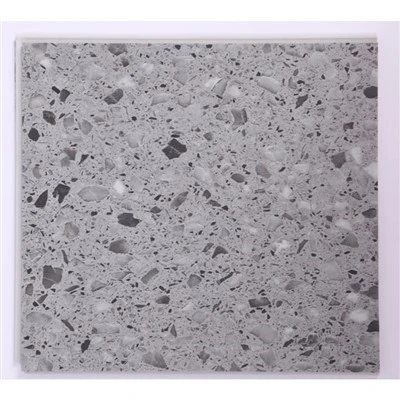 Piso de baño SPC impermeable con textura de piedra-
